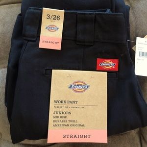Brand new Dickies high waisted straight leg pants